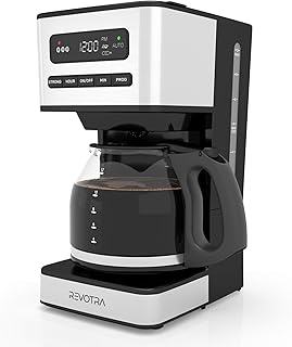 12-Cup Programmable Drip Coffee Maker (C tier)