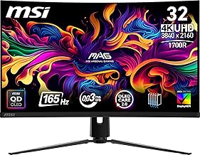 MSI MAG 321CUP 32" 4K QD-OLED 165Hz Monitor (B tier)
