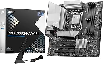 PRO B860M-A WiFi LGA 1851 Micro ATX Motherboard (B tier)