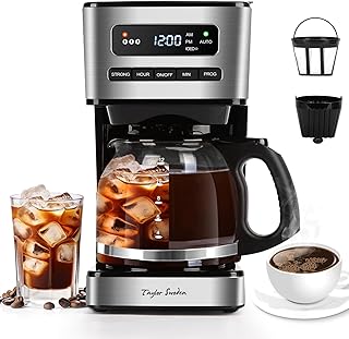 Taylor Swoden 12-Cup Programmable Drip Coffee Maker (C tier)