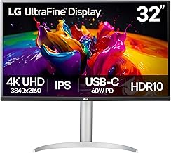 LG 32UP83AK-W 32" 4K UHD Monitor (D tier)