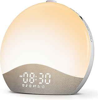 ecozy Sunrise Alarm Clock with White Noise Sound Machine (B tier)