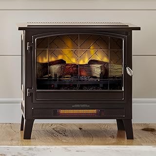 Country Living Infrared Electric Fireplace Stove Heater (B tier)