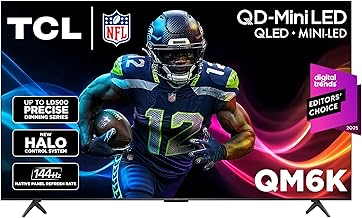 TCL 65-Inch QM6K Mini LED QLED 4K (B tier)