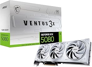 Gaming RTX 5080 16GB Ventus 3X OC White (A tier)
