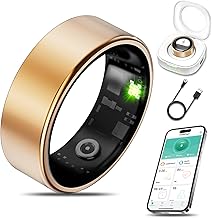 Smart Health Ring Rose Gold Size 8 (D tier)