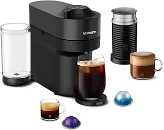 Nespresso Vertuo Pop+ by De'Longhi with Aeroccino (C tier)