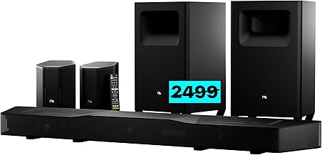Nakamichi Shockwafe 11.2.6 Soundbar with Dual Wireless Subs (A tier)