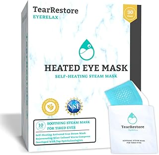 TearRestore EyeRelax Heated Eye Mask 30-Count (B tier)