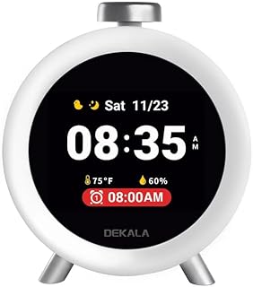 Dekala ChronoSense Alarm Clock with Temperature Humidity (B tier)