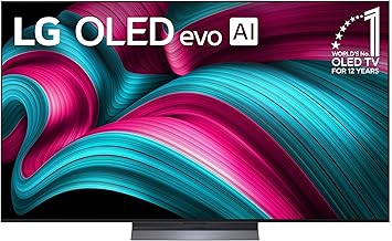 LG OLED65C5PUA 65-Inch OLED Evo 4K TV (S tier)