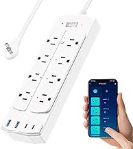2-Prong Smart Power Strip 8 Outlets 4 USB (D tier)
