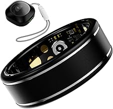 Fitness Tracker Ring Black Size 11 (D tier)