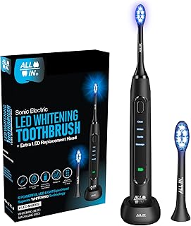 ALL IN Sonic Electric Toothbrush with LED Light Therapy (F tier)