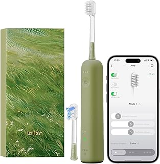 Laifen Wave Special Electric Toothbrush, Meadow Green (B tier)