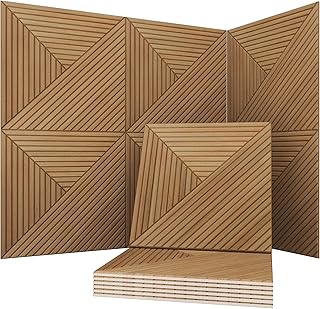 Acoustical Wall Panels 23.62x23.62 6-Pack Arcadian Vortex (B tier)