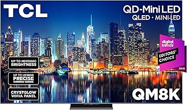 TCL 65-Inch QM8K Mini LED QLED 4K (A tier)
