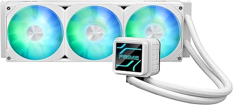 ASUS Prime LC 360 ARGB White AIO Cooler (C tier)