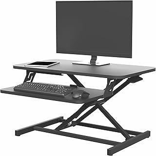VIVO 28 inch Standing Desk Converter (C tier)