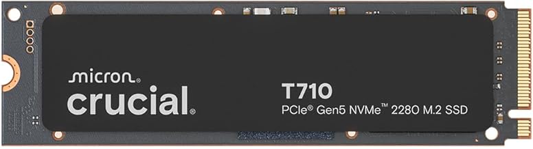 Crucial T710 4TB PCIe Gen5 NVMe SSD (S tier)