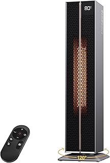 Electric Space Heater 32" Large Room 1500W Ceramic Tower (D tier)