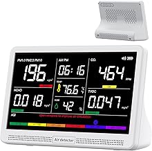Bonoch 16-in-1 Air Quality Monitor 7" Display (D tier)