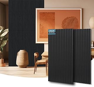 AKUMAX Wooden Wall Panels 23.6x47.2x1.4 Black Oak (B tier)
