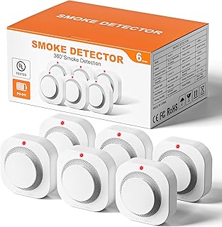Smoke Alarm Fire Detector Battery Operated Photoelectric (F tier)