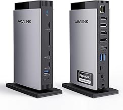WAVLINK DisplayLink Docking Station 3 Monitors 130W PD (B tier)