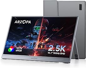 ARZOPA 16.1" 2.5K 180Hz Portable Gaming Monitor Z3FC (A tier)