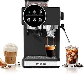 20 Bar Professional Espresso Machine with Grinder (D tier)