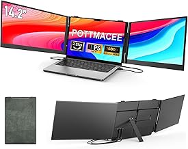 14.2" Triple Laptop Screen Extender 1080P Portable Monitor (C tier)