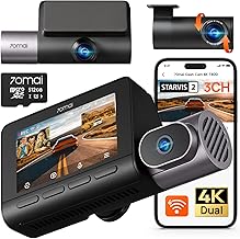 70mai T800 4K 3-Channel Dash Cam (A tier)