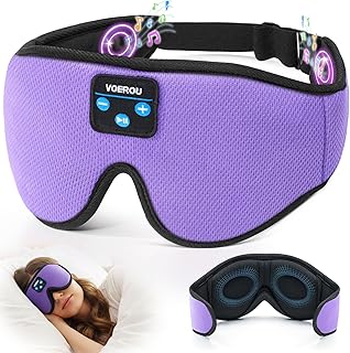 Voerou Sleep Mask with Bluetooth 5.4 Headphones (C tier)