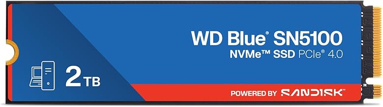 WD Blue SN5100 2TB PCIe Gen4 NVMe SSD (B tier)