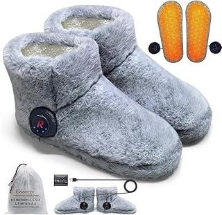Electric Foot Warmer Rechargeable Heated Slippers Graphene (C tier)