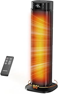 Space Heater 24" PTC Ceramic 1500W with Remote (C tier)