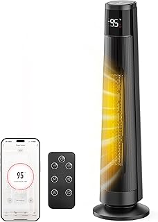 PTC Ceramic Smart Space Heater 1500W with App Control (B tier)