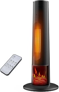 Tower Space Heater with 3D Flame (D tier)