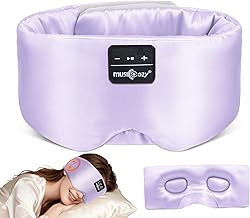 MUSICOZY 3D Silk Bluetooth Sleep Mask Headphones (B tier)