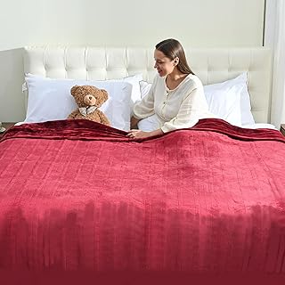 Heated Electric Blanket Full 77x84 Red (D tier)