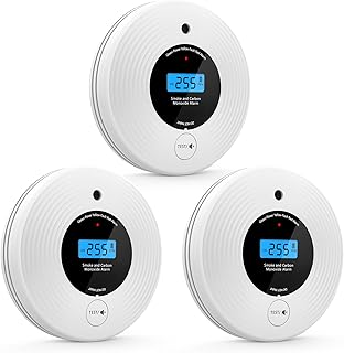 KARUOTOP Smoke and Carbon Monoxide Detector 10-Year Battery (D tier)