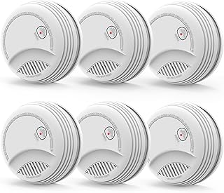 Fire Alarms Smoke Detectors Photoelectric Sensor Battery Operated (F tier)