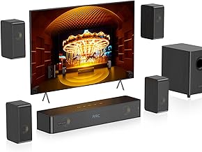 HiPulse N512 5.1.2 Wooden Soundbar with Wired Subwoofer (D tier)