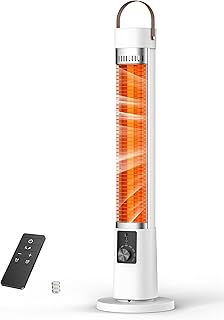 Electric Patio Heater 9H Timer Oscillating (D tier)
