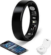 Smart Ring Sleep Tracker Black Size 11 (F tier)