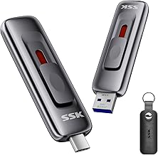 SSK 256GB USB 3.2 SSD Flash Drive (B tier)