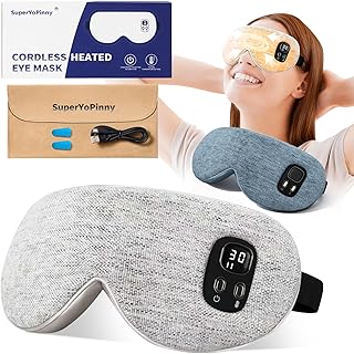 Heated Eye Mask Cordless Gray (B tier)