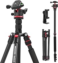 NEEWER Basics 72" Aluminum Travel Tripod Monopod (C tier)