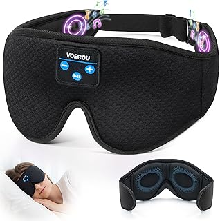 Voerou Sleep Mask with Bluetooth 5.4 Headphones (C tier)